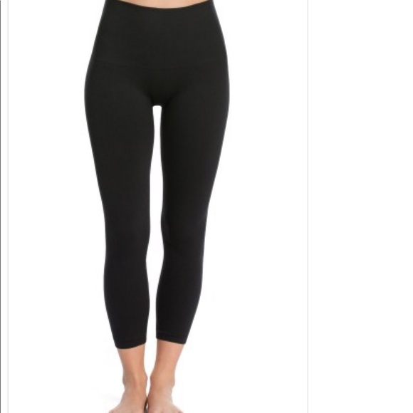 spanx cropped leggings